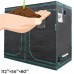 48''x24''x70'' Indoor Grow Tent Plant Growing Room Hut Box Cabinet Hydroponic 100% Reflective Mylar Non Toxic For Indoor Planting Seed Starting Germination Horticulture Greenhouse Garden Mars Hydro   